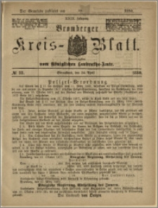 Bromberger Kreis-Blatt, 1880, nr 33