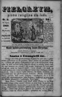 Pielgrzym, pismo religijne dla ludu 1869 rok I nr 31