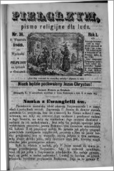 Pielgrzym, pismo religijne dla ludu 1869 rok I nr 36