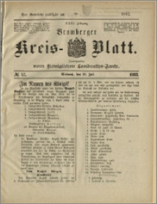 Bromberger Kreis-Blatt, 1882, nr 57