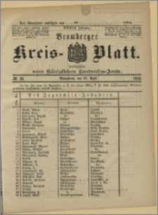 Bromberger Kreis-Blatt, 1884, nr 34