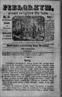 Pielgrzym, pismo religijne dla ludu 1869 rok I nr 52