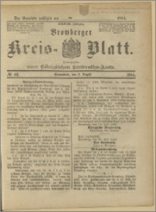 Bromberger Kreis-Blatt, 1884, nr 62