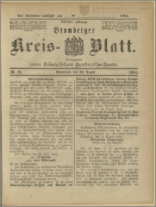 Bromberger Kreis-Blatt, 1884, nr 70