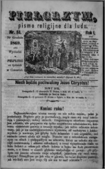 Pielgrzym, pismo religijne dla ludu 1869 rok I nr 53