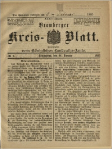Bromberger Kreis-Blatt, 1885, nr 9