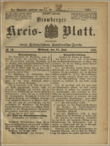 Bromberger Kreis-Blatt, 1885, nr 50