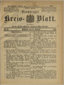 Bromberger Kreis-Blatt, 1885, nr 84