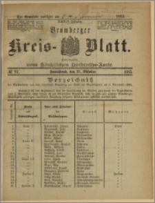 Bromberger Kreis-Blatt, 1885, nr 87