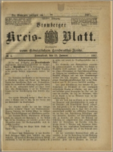 Bromberger Kreis-Blatt, 1887, nr 4