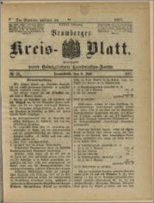 Bromberger Kreis-Blatt, 1887, nr 54