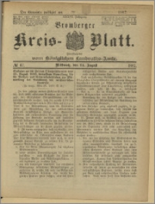 Bromberger Kreis-Blatt, 1887, nr 67