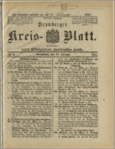 Bromberger Kreis-Blatt, 1888, nr 16