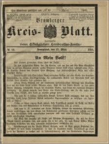 Bromberger Kreis-Blatt, 1888, nr 22