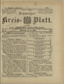Bromberger Kreis-Blatt, 1888, nr 23