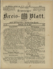 Bromberger Kreis-Blatt, 1888, nr 47