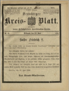 Bromberger Kreis-Blatt, 1888, nr 49
