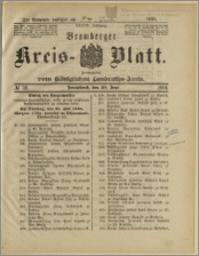 Bromberger Kreis-Blatt, 1888, nr 52