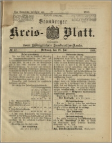 Bromberger Kreis-Blatt, 1888, nr 57