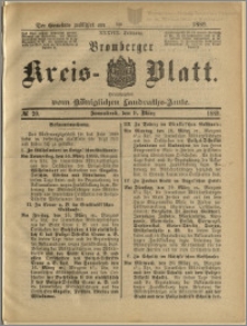 Bromberger Kreis-Blatt, 1889, nr 20