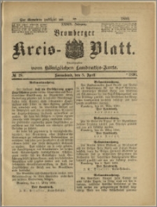 Bromberger Kreis-Blatt, 1890, nr 28