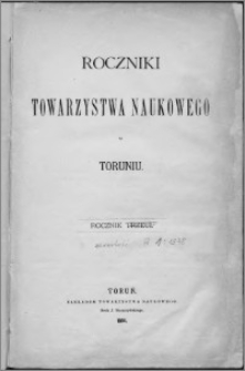 Roczniki Towarzystwa Naukowego w Toruniu, R. 1, (1878)