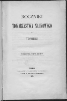 Roczniki Towarzystwa Naukowego w Toruniu, R. 4, (1897)