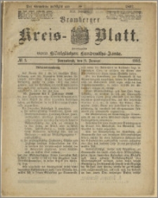 Bromberger Kreis-Blatt, 1892, nr 1