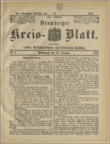 Bromberger Kreis-Blatt, 1892, nr 8