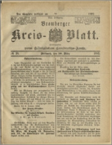 Bromberger Kreis-Blatt, 1892, nr 26