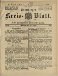 Bromberger Kreis-Blatt, 1892, nr 68