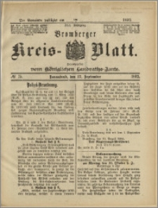 Bromberger Kreis-Blatt, 1892, nr 75