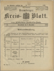 Bromberger Kreis-Blatt, 1892, nr 97