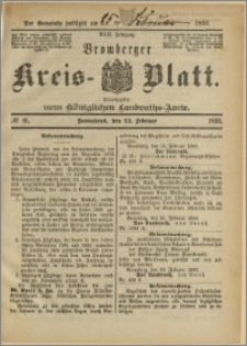 Bromberger Kreis-Blatt, 1893, nr 16