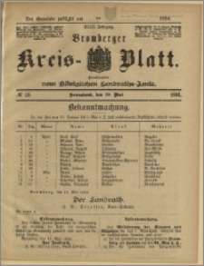 Bromberger Kreis-Blatt, 1894, nr 40