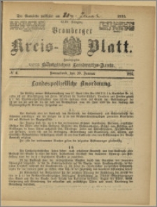 Bromberger Kreis-Blatt, 1895, nr 6
