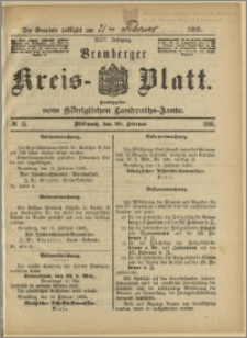 Bromberger Kreis-Blatt, 1895, nr 15