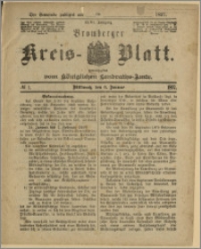 Bromberger Kreis-Blatt, 1897, nr 1
