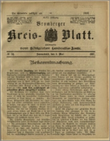 Bromberger Kreis-Blatt, 1897, nr 34
