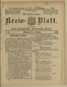Bromberger Kreis-Blatt, 1899, nr 9