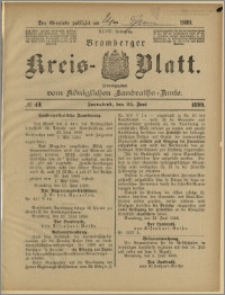 Bromberger Kreis-Blatt, 1899, nr 49