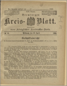 Bromberger Kreis-Blatt, 1900, nr 33