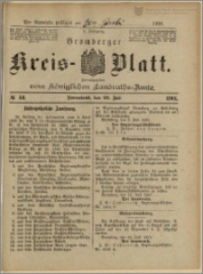 Bromberger Kreis-Blatt, 1901, nr 58