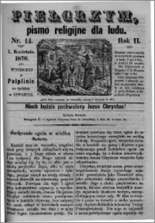 Pielgrzym, pismo religijne dla ludu 1870 nr 14