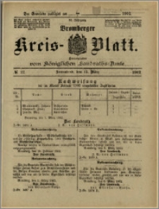 Bromberger Kreis-Blatt, 1902, nr 22