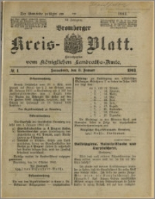 Bromberger Kreis-Blatt, 1903, nr 1
