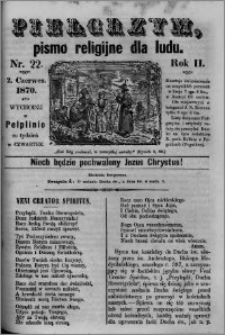 Pielgrzym, pismo religijne dla ludu 1870 nr 22