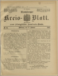 Bromberger Kreis-Blatt, 1904, nr 14