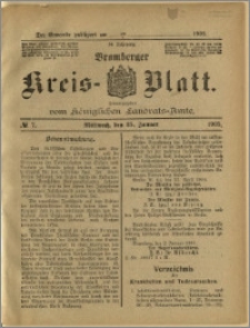 Bromberger Kreis-Blatt, 1905, nr 7
