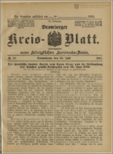 Bromberger Kreis-Blatt, 1905, nr 58